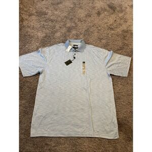 Pronto UOMO Sport 60s 2-ply Cotton‎ 3XLT Extra Large Tall Collared Polo Check